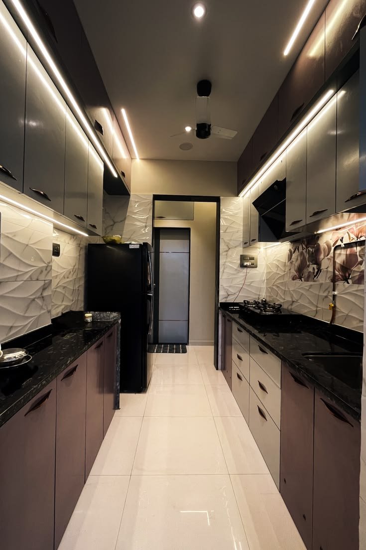 Parallel kitchen